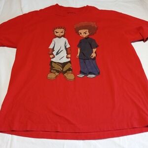 Men's Red Graphic Tee